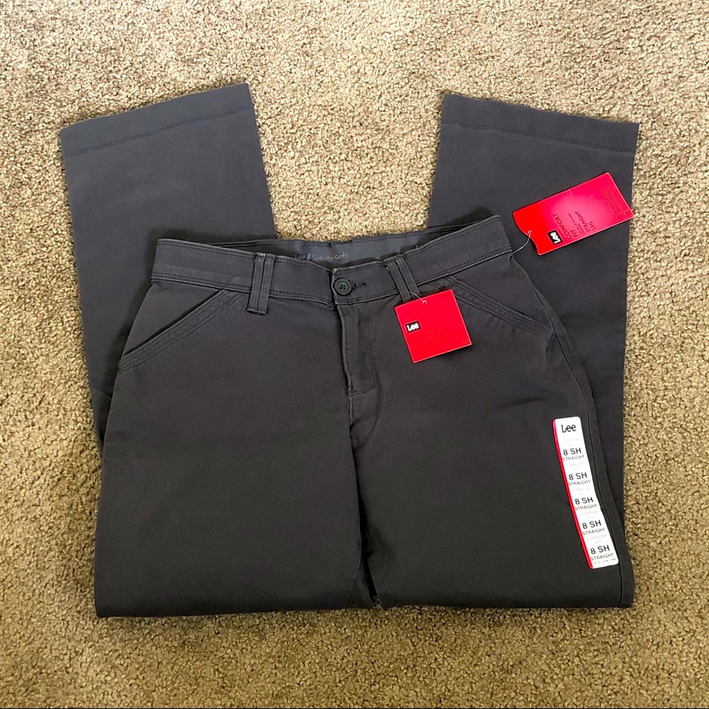 Lee Comfort Fit Straight Leg Trousers